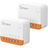 SONOFF MINIR4 10A Smart WiFi Extreme Wireless Light Switch,Universal DIY Module for Smart Home Automation Solution, Compatible with Alexa &amp; Google Home
