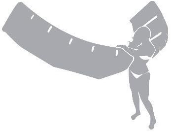 Vinyl Sticker of Kiteboarding Woman