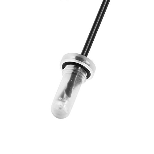 Richer-R Water Cooling LED Light, 1pc G1/4 Thread PC Computer Pillar Water Cooling Tank System LED Light Lamp (UV Purple)