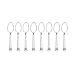 Pfaltzgraff Sapphire Bay 53-Piece Stainless Steel Flatware Set with Serving Utensil Set and Steak Knives, Service for 8