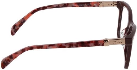 Brille mit Sehstärke für Damen Rechteckig Braun VTOB29L