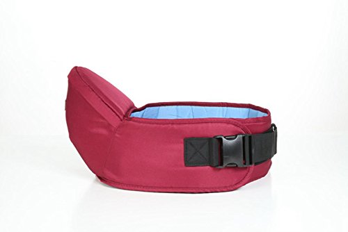Baby Carrier Waist Stool Walkers Baby Sling Hold Waist Belt Backpack Hipseat Belt Kids Infant Hip Seat (Wine, 1PC)