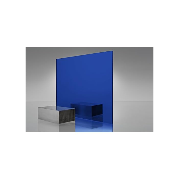 Buy Blue Acrylic 2424 Plexiglas Sheet 24" X 24", 1/8" Thick,transparent