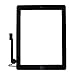 Monstleo iPad 4 (4th Generation) Touch Screen Glass Digitizer Replacement, Home Button Assembly, Midframe Bezel, Pre-Installed Adhesive Tape, Free Tools,Black