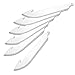 Outdoor Edge Razor Series Replacement Blades -- 6 Blade Pack (3.5 - Inch) primary