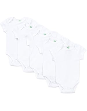 Unisex-Baby Newborn Five-Pack Bodysuit