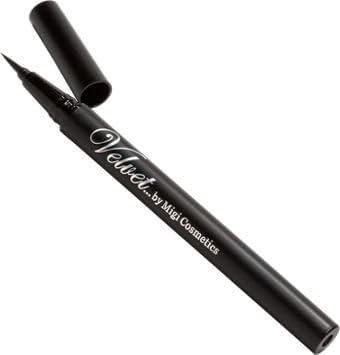 Velvet Liquid Eyeliner Pen. Smooth PRECISE Color PLUS 10 La Fresh Wipes. (Hunter Green)