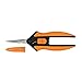 Fiskars Softouch Micro-Tip Pruning Snip, Non-Coated Blades, Orange/Black (399240-1003)thumb 1
