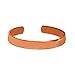 Hand Forged 100% Copper Bracelet ~ Made with Solid and High Gauge Pure Copper ~ Effectively Relief of Joint Pain, Arthritis, Joint Inflammation and Skin Allergies. (1 Bracelet, Plain Copper)