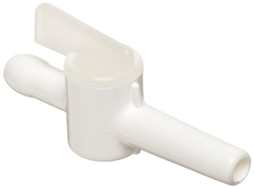 Kartell 228255 Polypropylene Miniature Stopcock, 8mm Tubing Size (Case Of 10) - Thumbnail 2