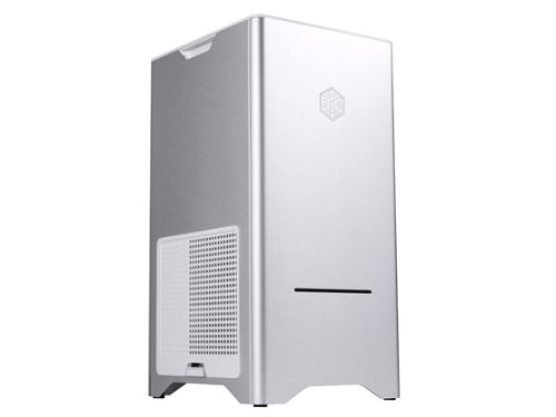Silverstone Aluminum Micro ATX, 120mm Fan x3, USB 3.0 x 2, 3.5-Inch x 3 and 2.5-Inch x1 Drive Bays Tower Computer Case FT03S (Silver)