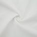 TillYou 100% Cotton Flannel 2 Pack Crib Sheet--White & Rose