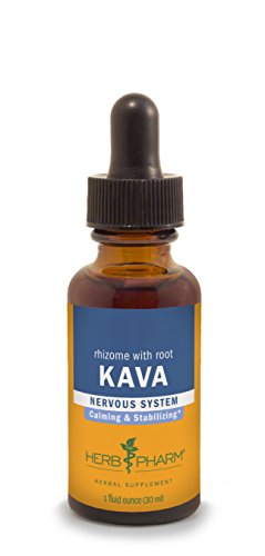 Herb Pharm Kava Root Extract to Reduce Stress and Promote Relaxation - 1 Ounce