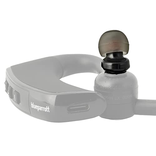 CHOCKALOTTA Eartip Adapter Compatible with Blue Parrot M300-XT/Jabra Perform 45 / Jabra Talk 65 Headsets (Includes Adapter + Set of Multi-Size Premium Silicone Eartips)
