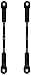 Traxxas 3645 Turnbuckles / Toe Links, 61mm (pair)