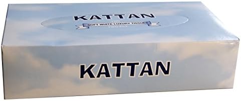 Soft Facial Tissue, 21cm x 19cm, 100 2 Ply, by Kattan