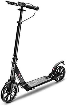 DmHBc Scooter Scooters with Disc Brakes, Foldable Kick Scooters with Big Wheels for Women Men, 150kg Weight Capacity, Non-Electric Scooter for Young Children