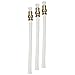 Wine Bottle Tiki Torch Kit - 3 Pack - with 3 Tiki Torch Wicks and Brass Wick Mount, eLander Torch DIY Kit Add Bottle for an Outdoor Wine Bottle Tiki Light