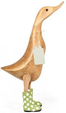 personalised wooden duck