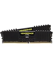 Corsair Vengeance LPX 16GB (2 X 8GB) DDR4 3600 MHz (PC4-28800) C18 1.35V Desktop Memory - Black (CMK16GX4M2D3600C18)