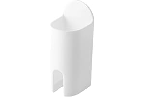 1pc White Electric Toothbrush Holder Stand Rack Wall-Mounted Toothbrush Holder Space Saving Bathroom Organizer Accessories At