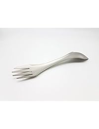 Titanium Spork Cuchillo   Tenedor   Espuma 3 IN 1