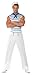 Smiffy's Men's Fever Male French Sailor Costume, Top, pants and Neck Scarf, Troops, Fever, Size L, 20886
