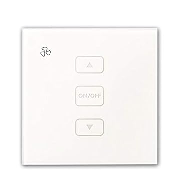 Buyme Mvava Crystal Glass Panel Touch Fan Speed Switch 220v Speed