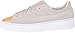 PUMA Women's Suede Platform Fashion Sneaker, Gold-Star White-Puma, 6.5 M US