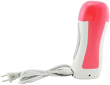 Xaer Pink Depilatory Heater-Depilatory Roll On Wax Heater Roller Waxing Hot Cartridge Hair Removal Warmer