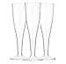 120 Premium Plastic Champagne Flutes - Bulk One Piece Champagne Glasses for Wedding or Party