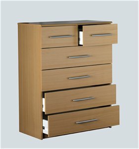 Washington 4 2 Chest Of Drawers Beech Amazon Co Uk Kitchen Home