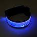 MORLIGHT LED Rechargeable Armband Reflective with Elastic Belt for Night Running, Jogging, Hiking, Cycling, Horseback Riding or Motorcycling - Blue
