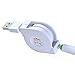 Kingox Universal 2A Fast charging Portable USB 4-in-1 Charge Cable Multi Charger Cable for HTC Samsung, Sony, Xiaomi, Huawei, iPhone 4/4s/5/5s/6
