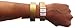 Goldistock Event Wristbands Original Series Metallic Gold 500 Count | ¾” Arm Bands | Paper-Like Party Armbands | Wrist Bands