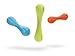 WEST PAW Zogoflex Hurley Dog Bone Chew Toy – Floatable Pet Toys for Aggressive Chewers, Catch, Fetch – Bright-Colored Bones for Dogs – Recyclable, Dishwasher-Safe, Non-Toxic, Small, Aqua