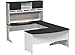 Ameriwood Home Pursuit U-Shaped Desk with Hutch Bundle, Gray