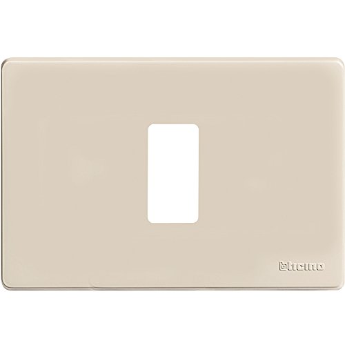 BTicino Fp Magic Plate 2 Seats, Resin, white, 503/1/R/F