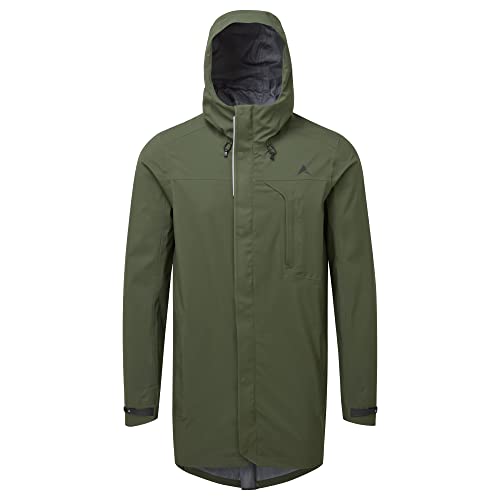 Altura Asa Dutt528251 Grid Parka (M) -Oliva-S 2022 Chaqueta, Negro, Hombre