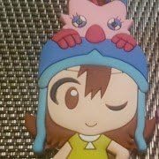 Digimon Sora Takenouchi Keychain Anime 1x Keyring Keychain Double Sided PVC Anime Premium