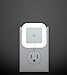 iAVO [Pack of 2] Plug in LED Motion Sensor Light, Motion Activated Night Light - Perfect for Stairway, Bathroom and Hallway (White Glow)