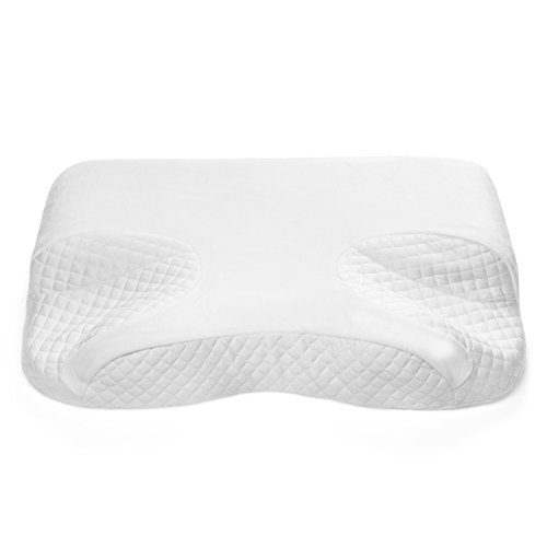 CPAP Memory Foam Pillow By GoodSleep - For BiPAP, APAP & CPAP Mask Users - Nasal Cushion For Side, Back & Stomach Sleepers - For Spine & Neck Alignment & Support