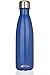 Modern Innovations 17oz Double Wall Vacuum Insulated Stainless Steel Water Bottle Leak Proof Keeps Drinks Hot and Cold for Outdoor Sports Camping Hiking Cycling,Blue,1 Pack