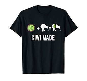 Amazon.com: Kiwi Made - Kiwi Bird T Shirt: Clothing