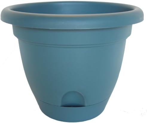 Bloem Living LP1248 Lucca Self-Watering Planter, 12-Inch, Turbulant