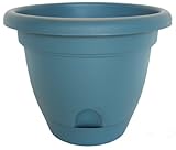 Bloem Living LP1048 Lucca Self-Watering Planter, 10-Inch, Turbulant