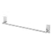 LuckIn Self Adhesive Towel Rod 24 Inch Towel Bar Stainless Steel, Stick on Wall Bath Towel Holder,No Drilling Rail Rack for Kitchen and Bathroom, Brushed Finish primary