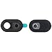 MEEAJA Webcam Privacy Cover - Webcam Covers Compatible for iPhones, iPads, Laptops, MacBook, MacBook Pro, iPads and More, Protects Your Privacy Online, Ultra Slim and Logo-Less Design, 3 Pack