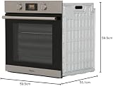 Hotpoint SA2844HIX A+ Rated Built-In Electric Single Oven Stainless Steel view 9