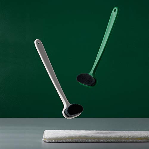 Dry Skin Body Brush- Body Scrub Bath Brush- Remove Dead Skin And Toxins, Cellulite Treatment, Improves Lymphatic Functions, Exfoliates, Stimulates Blood Circulation (Grey)